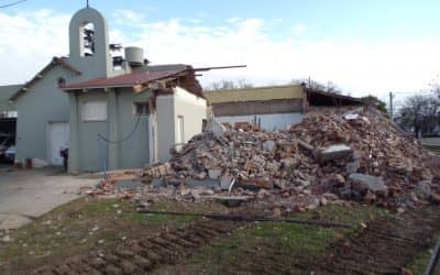 SE REALIZÓ LA DEMOLICIÓN DEL EDIFICIO DONDE FUNCIONARÁ LA NUEVA GUARDIA
