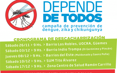 Mañana comienza la campaña de prevención de dengue