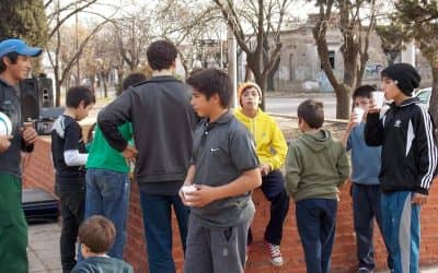 Actividades de Deporte Barrial para el aniversario de la ciudad