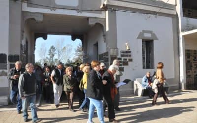El viernes se realizó una recorrida por el cementerio local