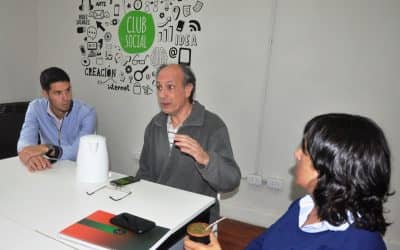 Se recibieron visitas de Laprida en el Club Social de Innovación y Punto Digital