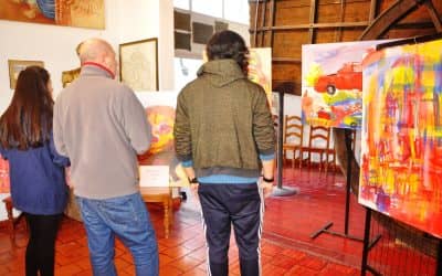 Juegos BA: Se realizó la etapa distrital de artes plásticas, dibujo, pintura y objeto tridimensional