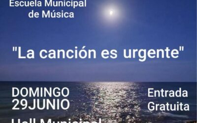 DA CAPO PRESENTA “LA CANCIÓN ES URGENTE”, EL PRÓXIMO DOMINGO (29) EN EL HALL DE LA MUNICIPALIDAD