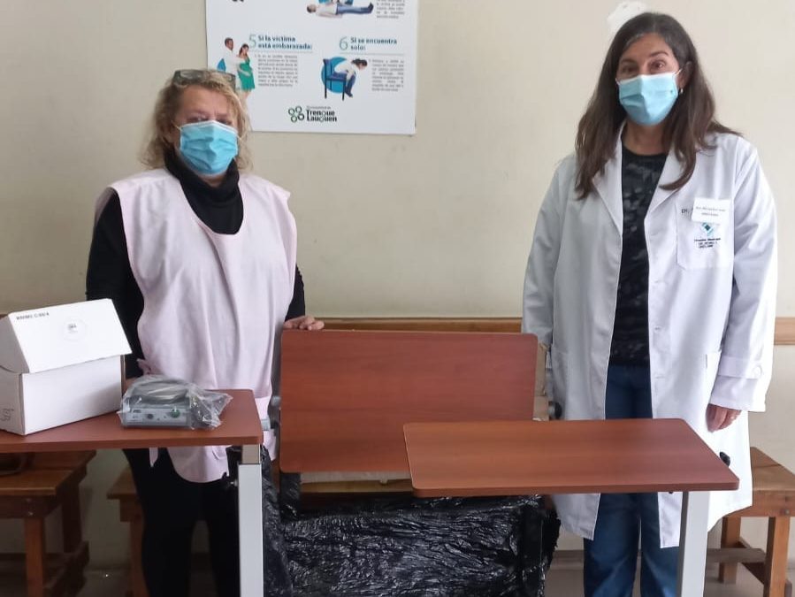 EL HOSPITAL MUNICIPAL RECIBIÓ DONACIONES DE NUEVO EQUIPAMIENTO E INSUMOS CON EL APORTE SOLIDARIO DE VECINOS/AS