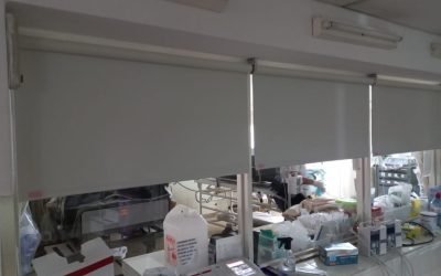 EL HOSPITAL ORELLANA RECIBIÓ UNA NUEVA DONACIÓN DE DAMAS ROSADAS: TRES CORTINAS BLACK OUT QUE FUERON ADQUIRIDAS CON EL APORTE DE UNA VECINA