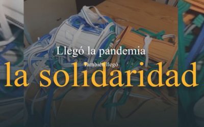DAMAS ROSADAS Y UN PROYECTO SOLIDARIO EN EL QUE SE CONFECCIONARON ELEMENTOS DE PROTECCIÓN PARA EL PERSONAL DE SALUD DEL DISTRITO