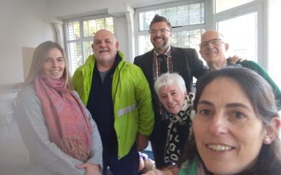 DEFENSA CIVIL DIO UN TALLER DE RCP Y PRIMEROS AUXILIOS AL PERSONAL DE LA DELEGACIÓN LOCAL DEL PAMI