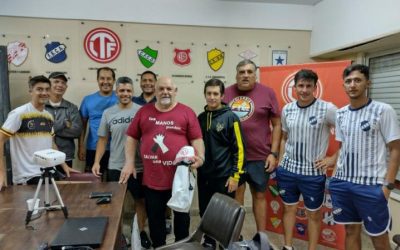 DEFENSA CIVIL BRINDÓ UN TALLER DE RCP Y PRIMEROS AUXILIOS A INTEGRANTES DE LOS CUERPOS TÉCNICOS DE LOS CLUBES DE FÚTBOL DE LA LTF