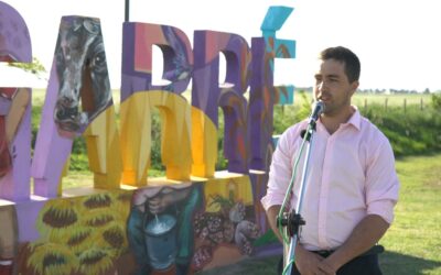 EL DELEGADO MARTÍN PÁEZ INVITÓ A LA COMUNIDAD A “SEGUIR ADELANTE Y A HACER CRECER ENTRE TODOS A GARRÉ”