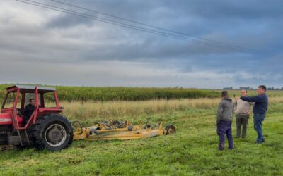SE ADQUIRIÓ UNA NUEVA DESMALEZADORA PARA LA LOCALIDAD DE BERUTI Y YA ESTÁ EN FUNCIONAMIENTO