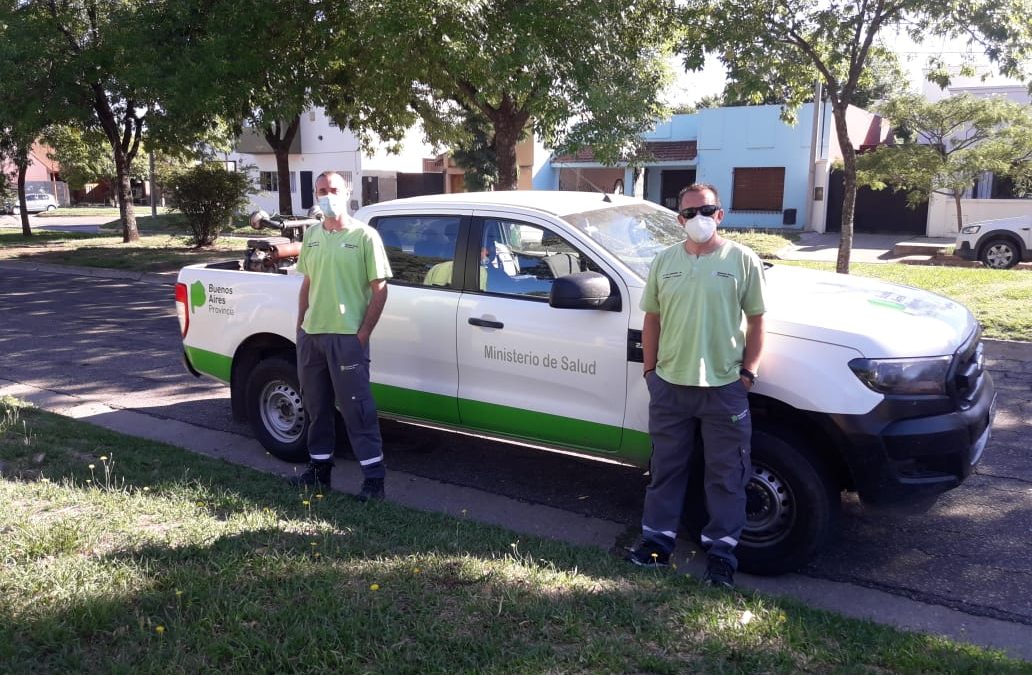 TÉCNICOS DE PROVINCIA YA ESTÁN EN TRENQUE LAUQUEN DONDE PERMANECERÁN HASTA EL VIERNES PARA REALIZAR TAREAS DE DESRATIZACIÓN Y FUMIGACIÓN