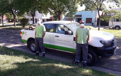 TÉCNICOS DE PROVINCIA YA ESTÁN EN TRENQUE LAUQUEN DONDE PERMANECERÁN HASTA EL VIERNES PARA REALIZAR TAREAS DE DESRATIZACIÓN Y FUMIGACIÓN