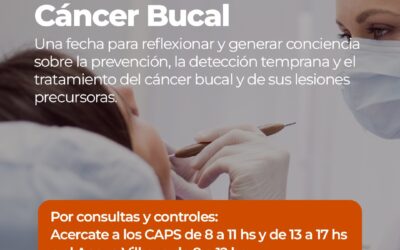 HOY SE CONMEMORA EL DÍA LATINOAMERICANO DE LUCHA CONTRA EL CÁNCER BUCAL, UNA FECHA PARA PREVENIR Y FOMENTAR LA DETECCIÓN TEMPRANA