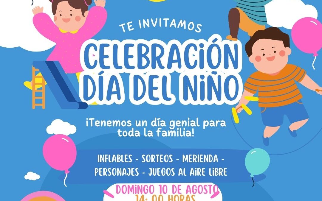 30 DE AGOSTO FESTEJARÁ EL DÍA DEL NIÑO ESTE DOMINGO (10) EN PLAZA SAN MARTÍN
