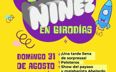 DÍA DE LA NIÑEZ EN GIRODÍAS: JUEGOS, ACTIVIDADES Y UN SHOW IMPERDIBLE