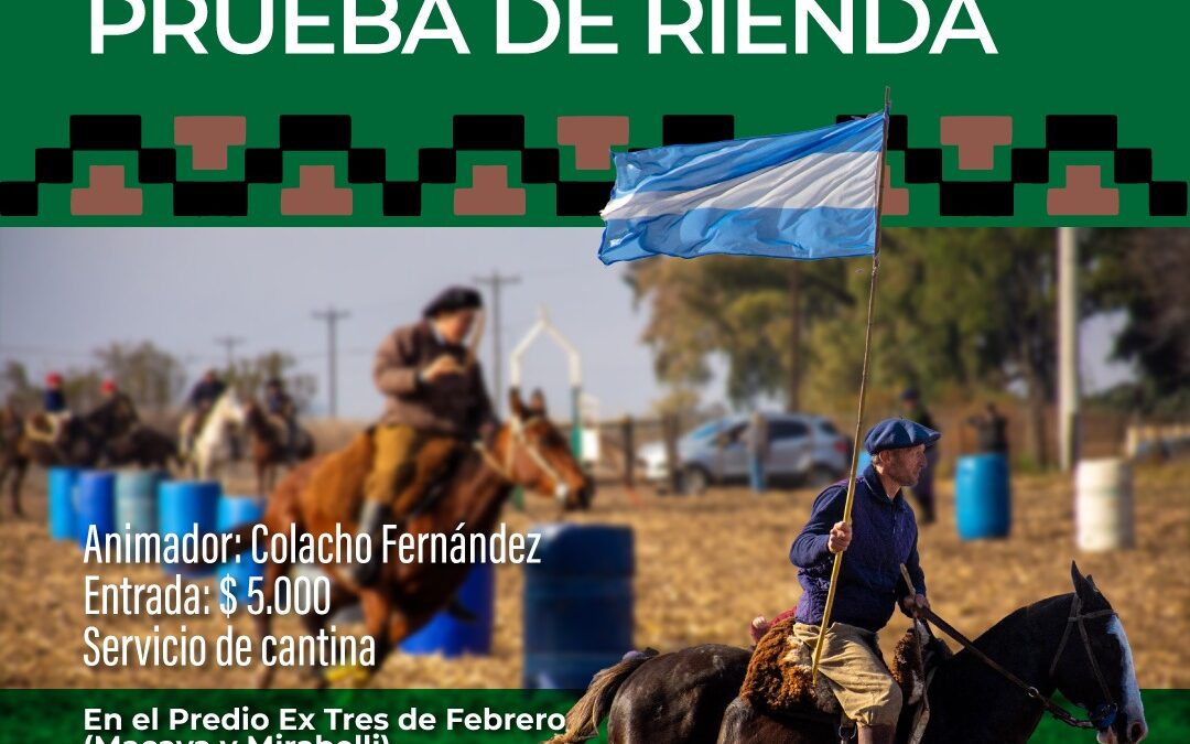 SE VIENE EL FESTEJO POR EL DÍA DE LA TRADICIÓN CON UNA JORNADA DE DESTREZAS CRIOLLAS