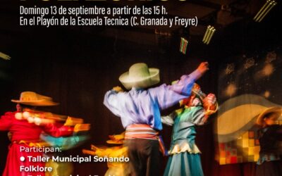 ESTE DOMINGO (13) SE CELEBRARÁ EL DÍA DEL BAILARÍN FOLCLÓRICO EN EL PLAYÓN DE LA ESCUELA TÉCNICA