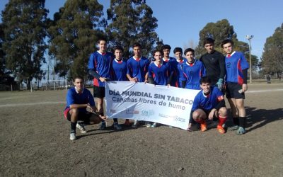 EN EL DÍA MUNDIAL SIN TABACO, SE REALIZÓ UNA JORNADA DE PREVENCIÓN EN EL POLIDEPORTIVO MUNICIPAL DESTINADA A LOS MÁS JÓVENES