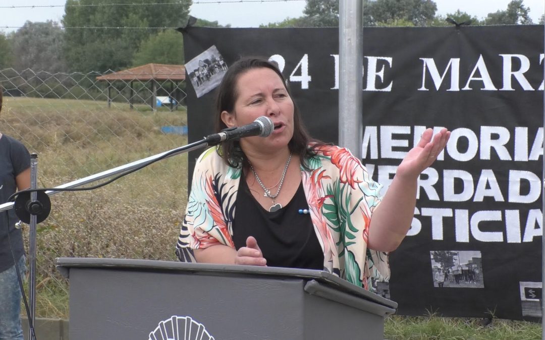 DIRECTORA VALERIA PAGELLA: “TENEMOS QUE APRENDER DE ESE PASADO NEFASTO PARA DEFENDER LA DEMOCRACIA Y PARA QUE NUNCA MÁS VUELVA A SUCEDER”