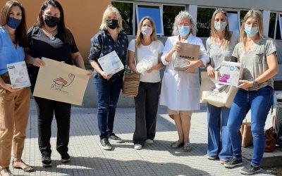 EL HOSPITAL MUNICIPAL RECIBIÓ CUATRO SACA LECHE QUE FUERON DONADOS POR EL GRUPO DE TEJEDORAS SOLIDARIAS “ENLAZANDO”