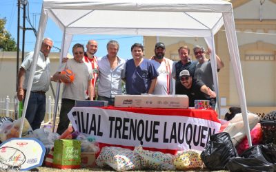 LA FILIAL TRENQUE LAUQUEN DEL CLUB ESTUDIANTES DE LA PLATA HIZO AL MUNICIPIO UNA DONACIÓN DE JUGUETES Y ELEMENTOS REUNIDOS EN LA COLECTA SOLIDARIA