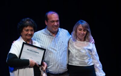 DORA BARRANCOS BRINDÓ UNA CHARLA ABIERTA EN TRENQUE LAUQUEN EN EL MARCO DE LAS ACTIVIDADES POR “NI UNA MENOS”