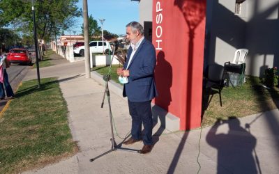 EL INTENDENTE FERNÁNDEZ ANUNCIÓ LA PUESTA EN MARCHA DE UN PLAN DIRECTOR PARA EL HOSPITAL EGUIGUREN Y LA COMPRA DE UN NUEVO EQUIPO DE RAYOS X