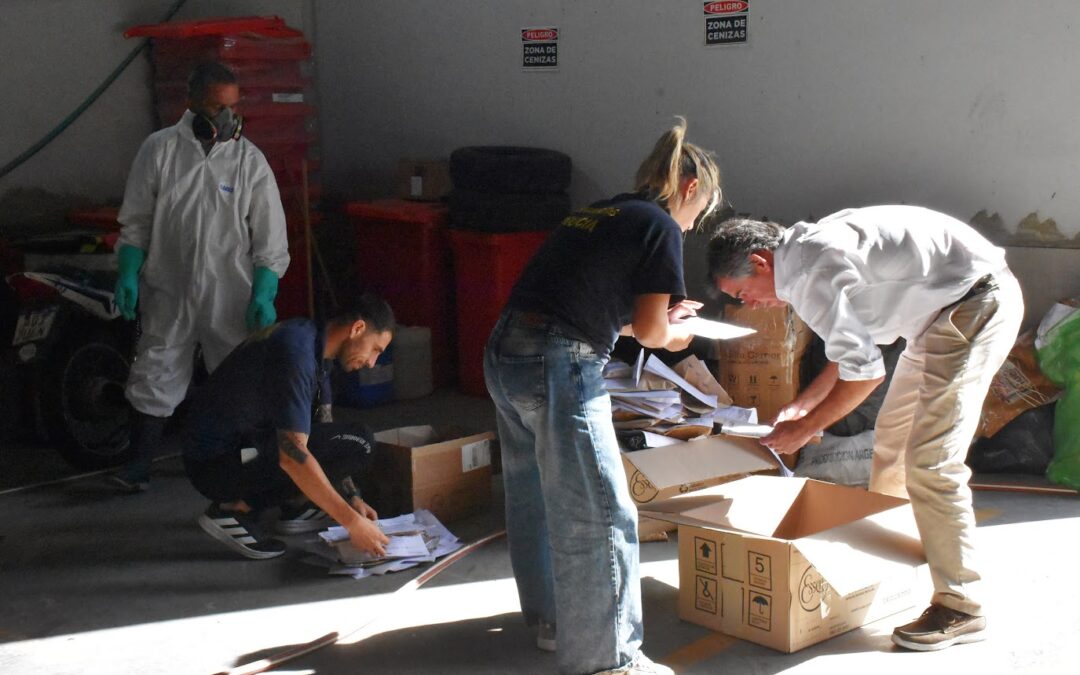 DESTRUCCIÓN POR INCINERACIÓN DE MARIHUANA Y COCAÍNA INCAUTADA EN CAUSAS PENALES: EL MUNICIPIO COLABORÓ CON LA JUSTICIA