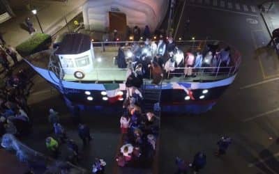 Multitudinario evento cultural por el Día del Inmigrante