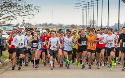 Se realizó la primera competencia del triatlón en Pellegrini