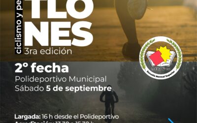 ESTÁ ABIERTA LA INSCRIPCIÓN PARA PARTICIPAR DE LA SEGUNDA FECHA DEL CAMPEONATO DE DUATLONES 2026, QUE SERÁ EL SÁBADO 5 DE SEPTIEMBRE