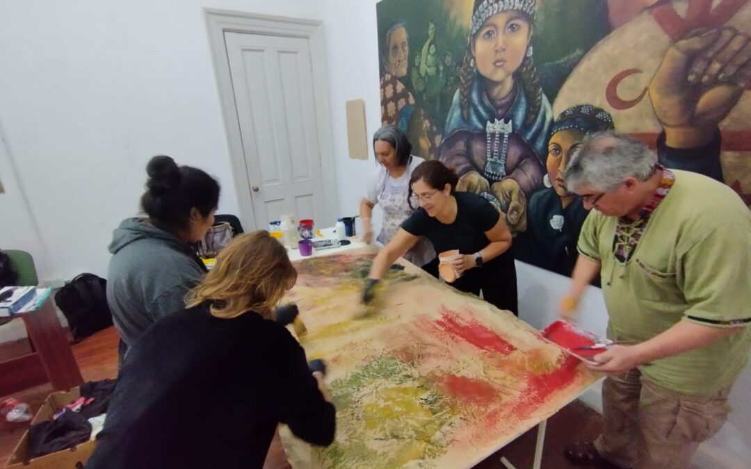 LA ESCUELA DE MURALISMO Y ARTE COMUNITARIO PREPARA UNA EXPOSICIÓN DE TRABAJOS PARA LA NOCHE DE LOS MUSEOS