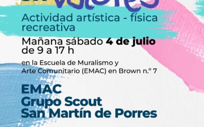 LA EMAC Y EL GRUPO SCOUT SAN MARTÍN DE PORRES COMPARTIRÁN MAÑANA (SÁBADO) UNA JORNADA ARTÍSTICA Y COMUNITARIA