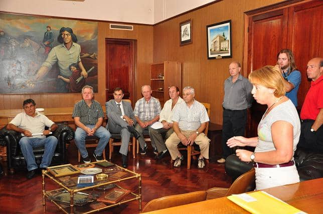 Daneri se reunió con la Comisión de Emergencia