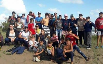 JÓVENES DEL PROGRAMA ENVIÓN REALIZARON UN VIAJE RECREATIVO A CLAROMECÓ