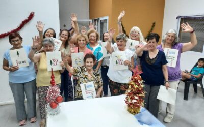 FIN DE CICLO CON UNA IMPORTANTE CONCURRENCIA DE ADULTOS MAYORES AL TALLER DE ESTIMULACIÓN COGNITIVA EN EL CIC DEL BARRIO ESPERANZA