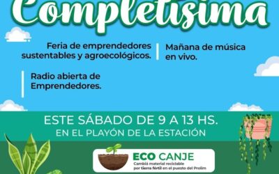 MAÑANA (SÁBADO) HABRÁ FERIA ECOFINES COMPLETÍSIMA CON DISTINTAS PROPUESTAS, ECOCANJE Y RADIO ABIERTA