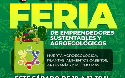 DESDE ESTE SÁBADO (3) LA FERIA ECOFINES SE TRASLADA A LA PLAZOLETA ALMIRANTE BROWN, EN SU HORARIO DE 10 A 12.30 H.