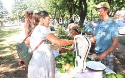 LA FERIA ECOFINES VERDE RENUEVA MAÑANA (SABADO) EN LA PLAZOLETA ALTE. BROWN SU INVITACION A RECORRERLA