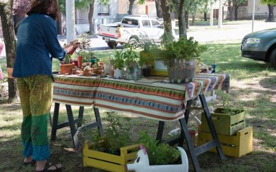 LA ECOFINES VERDE VUELVE MAÑANA (SÁBADO) A LA PLAZOLETA ALMIRANTE BROWN