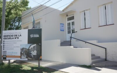 ESCUELA 8: SE INTERVIENE EL EXTERIOR Y SE PROYECTAN IMPORTANTES MEJORAS PARA TODOS LOS ESPACIOS INTERIORES