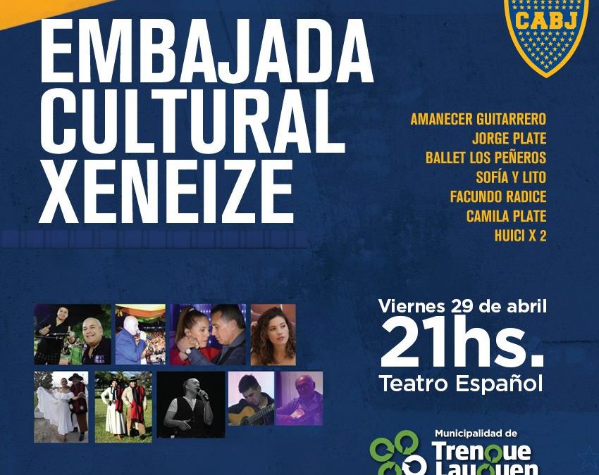 LA EMBAJADA CULTURAL DEL CLUB BOCA JUNIORS LLEGA CON SU ESPECTÁCULO ESTE VIERNES (29) AL TEATRO ESPAÑOL