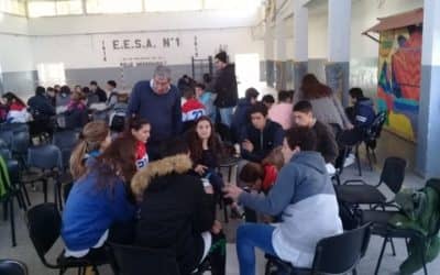 DOSCIENTOS ALUMNOS PARTICIPARON HOY (VIERNES) DE UN TALLER DE EMPRENDORISMO EN TREINTA DE AGOSTO