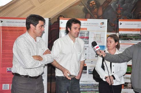 Se inauguró una muestra de arquitectura