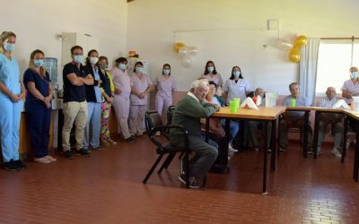 POR EL DÍA INTERNACIONAL DE LA MUJER, HUBO UN ENCUENTRO CON RESIDENTES EN EL HOGAR LUIS CÓRDOBA, DE 30 DE AGOSTO