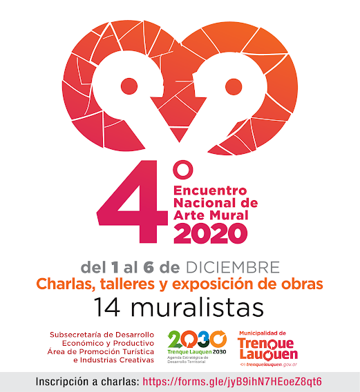 LA PRIMERA DE UNA SERIE DE CHARLAS DARÁ COMIENZO MAÑANA (MARTES) AL “IV ENCUENTRO NACIONAL DE ARTE MURAL” QUE ORGANIZA LA MUNICIPALIDAD