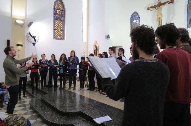 30 de Agosto: Se realizó un encuentro de Coros Juveniles