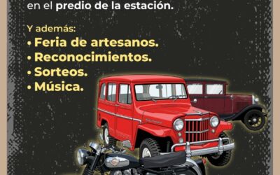 BERUTI: 3º ENCUENTRO DE MOTOS Y AUTOS CLÁSICOS, EL DOMINGO 26 DE ABRIL EN EL PREDIO DE LA ESTACIÓN