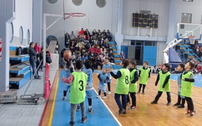 LA ESCUELITA DE BÁSQUET MUNICIPAL Y EL CEF N°18, EN UN ENCUENTRO DEPORTIVO RECREATIVO CON EL CEF Nº 81 DE 30 DE AGOSTO Y BARRIO ALEGRE