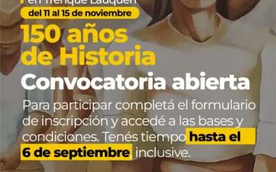 ESTÁ ABIERTA LA INSCRIPCIÓN PARA LA TERCERA BIENAL Y DÉCIMO ENCUENTRO NACIONAL DE ARTE MURAL “150 AÑOS DE HISTORIA”